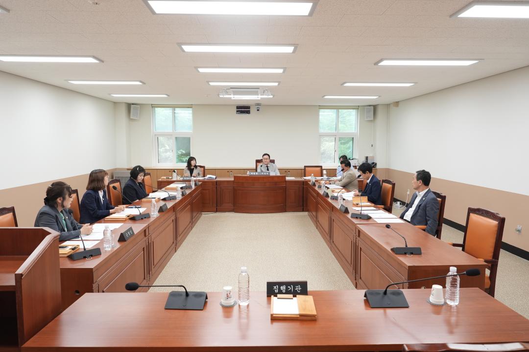 경산시의회 제272회 임시회 산업건설위원회 회의 (07.28)