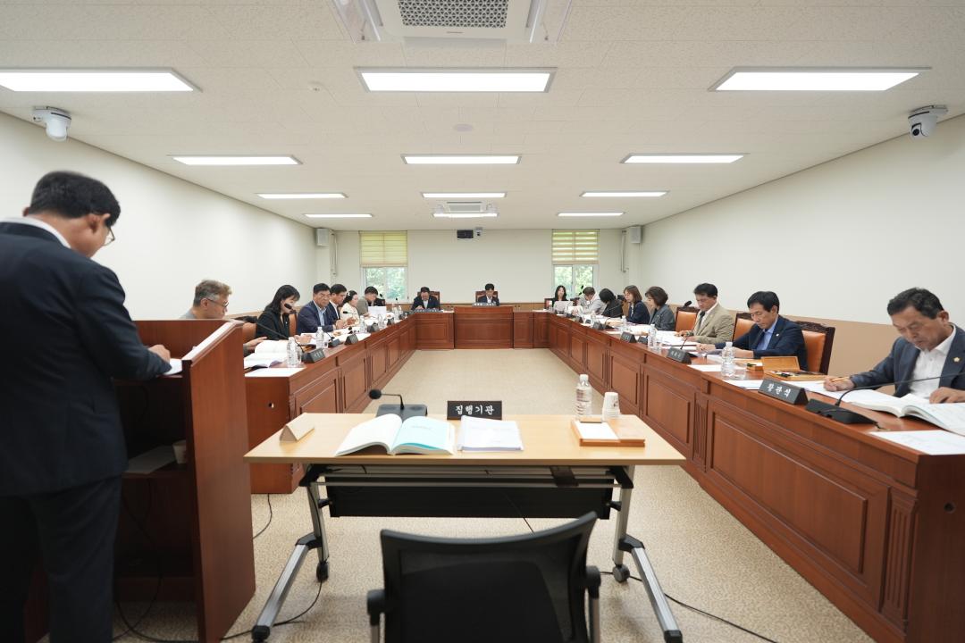 경산시의회 제272회 임시회 행정사회위원회 주관 연석회의 - 2026년도 주요업무 보고 청취 (07.24)