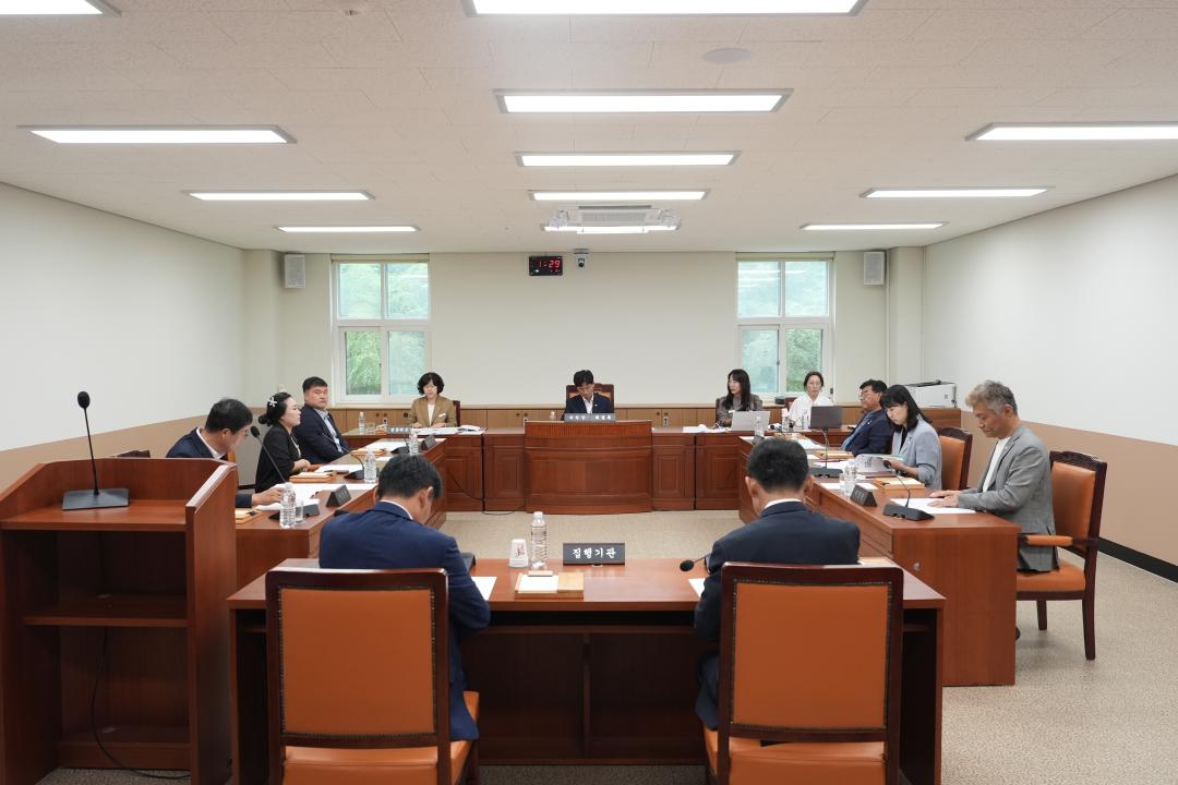 경산시의회 제272회 임시회 행정사회위원회 회의 (07.28)