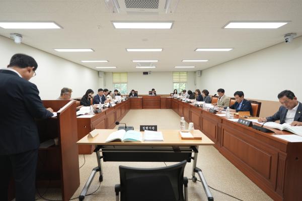 경산시의회 제272회 임시회 행정사회위원회 주관 연석회의 - 2026년도 주요업무 보고 청취 (07.24)