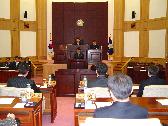 제106회 임시회 본회의 김진하 의회사무국장 보고