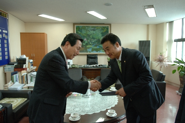 2007회계연도 결산검사위원 위촉장 전달