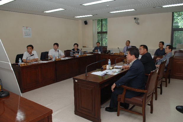 산업건설위원회 도시계획 재정비 관련 현장 답사