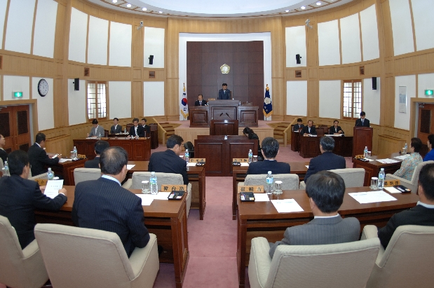제118회 경산시의회 임시회 개회