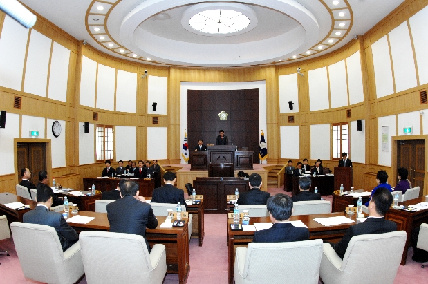 제122회 경산시의회 임시회 개최