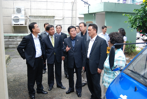 행정사회위원회 2009년도 행정사회감사 현장확인