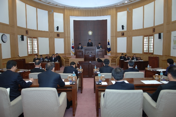 제129회 경산시의회 임시회 개최