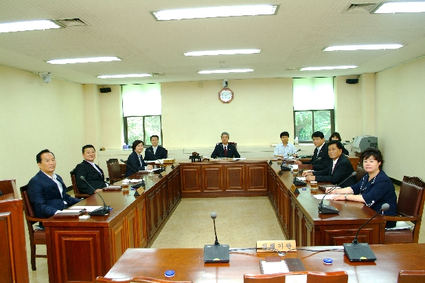 제134회 경산시의회정례회 행정사회위원회 운영 