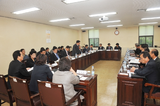 경산시의회 - 집행부 의정간담회 가져