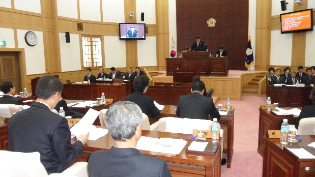 제145회 경산시의회 임시회 개회