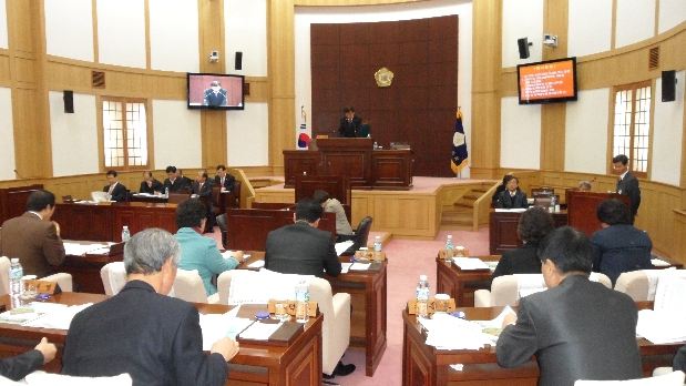 제146회 경산시의회 정례회 개회