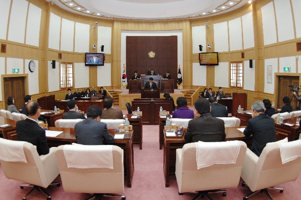 제147회 경산시의회 임시회 개회
