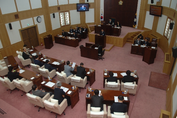 제160회 경산시의회 임시회 개회