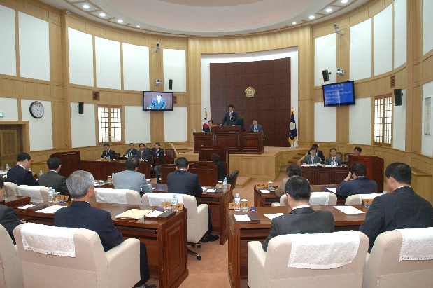 제164회 경산시의회 임시회 개회