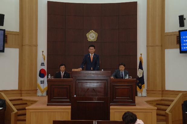 제165회 경산시의회 임시회 개회