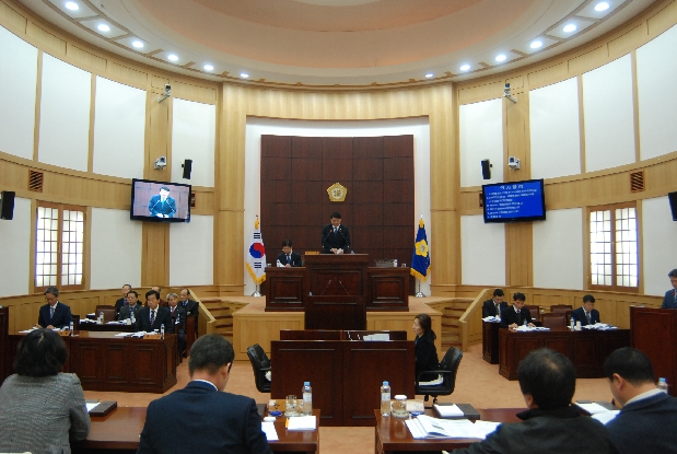 제180회 경산시의회 제2차 정례회 개회
