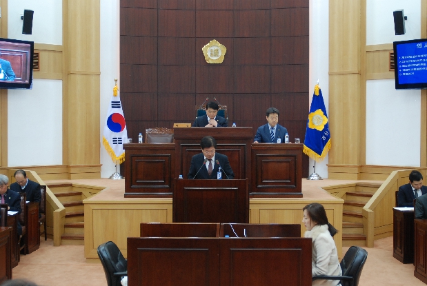 제181회 경산시의회 임시회 개회