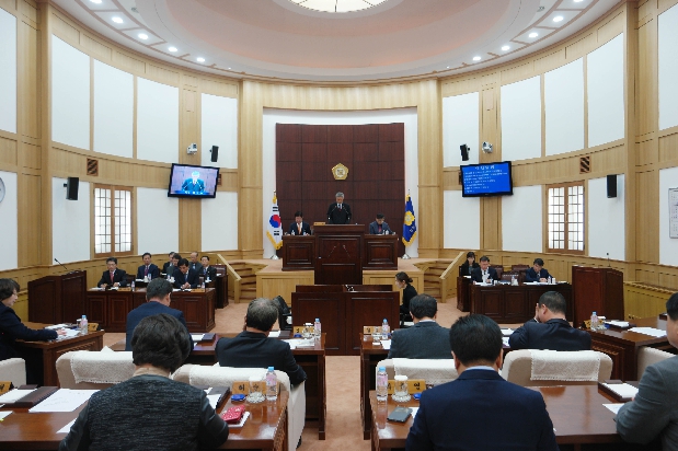 제189회 경산시의회 임시회 개회