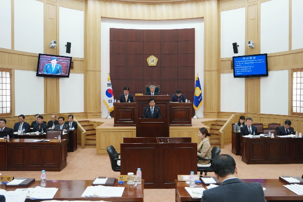 제190회 경산시의회 제2차 정례회 개회