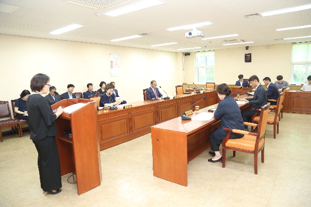 제202회 경산시의회 임시회 운영위원회 회의