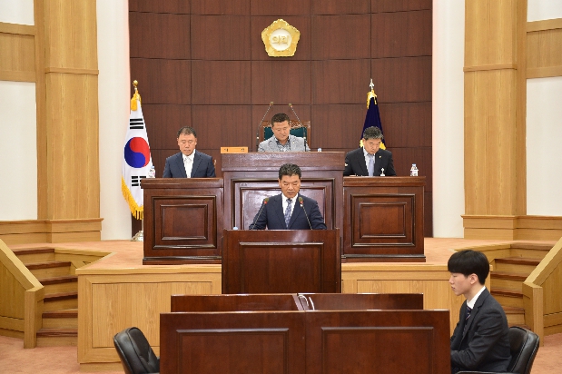 제204회 경산시의회 정례회 제1차 본회의 시정질문 