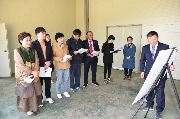 제209회 경산시의회 임시회 산업.건설위원회 주요 사업장 현장확인
