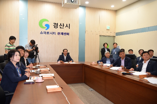 제211회 경산시의회 정례회 행정.사회위원회 주요 사업장 현장확인