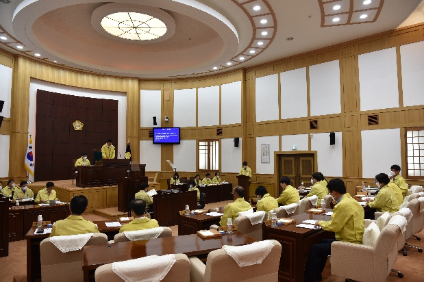 제217회 경산시의회 임시회 개회