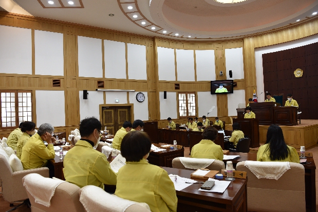 제217회 경산시의회 임시회 폐회