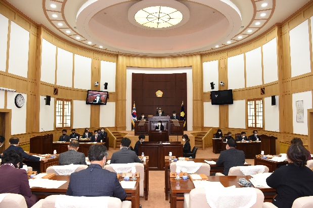 제222회 경산시의회 임시회 폐회 