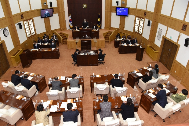 제225회 경산시의회 임시회 개회 