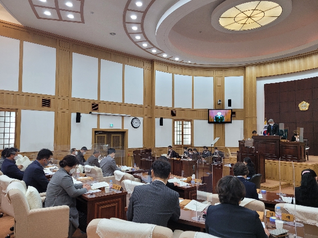 제225회 경산시의회 임시회 폐회
