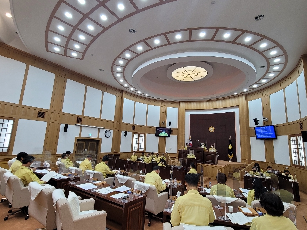 제226회 경산시의회 임시회 폐회 