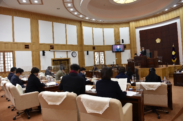 제233회 경산시의회 임시회 개회 