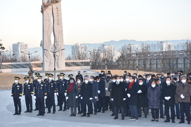 2022년 임인년 새해 충혼탑 참배 