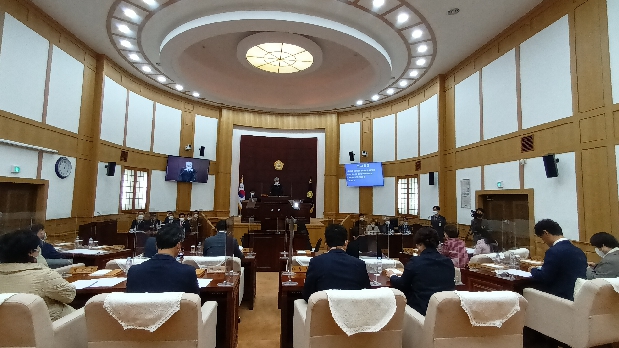 제234회 경산시의회 임시회 개회 