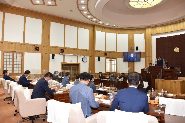 제239회 경산시의회 임시회 개회 