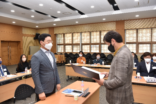 민주평화통일자문위원회 지역대표 위촉식  