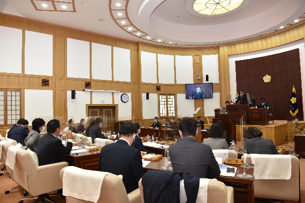 제241회 경산시의회 임시회 폐회