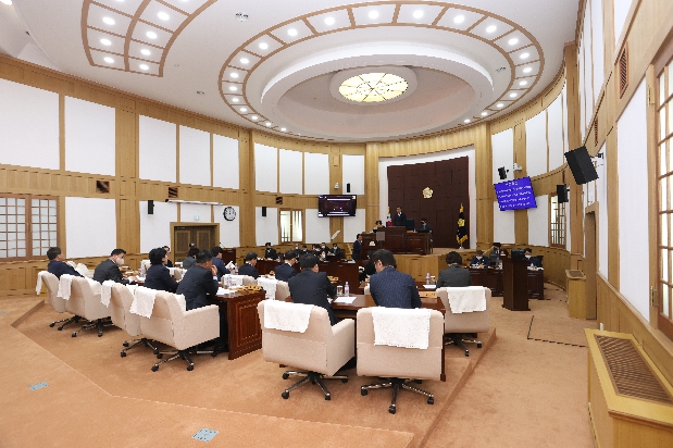  제244회 경산시의회 임시회 폐회 