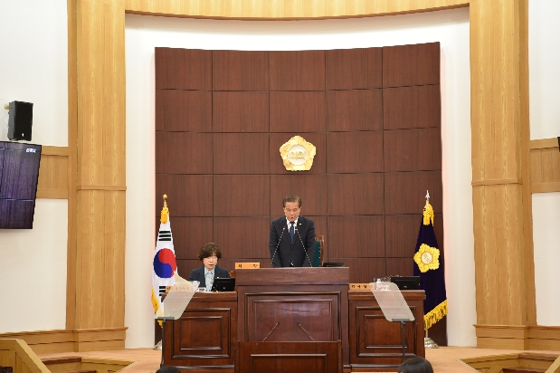 제246회 경산시의회 임시회 개회 