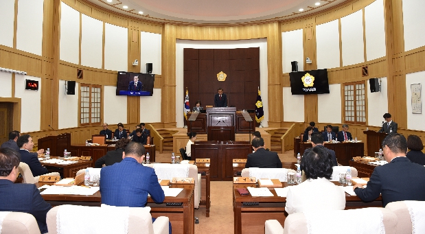 제254회 경산시의회 임시회 개회