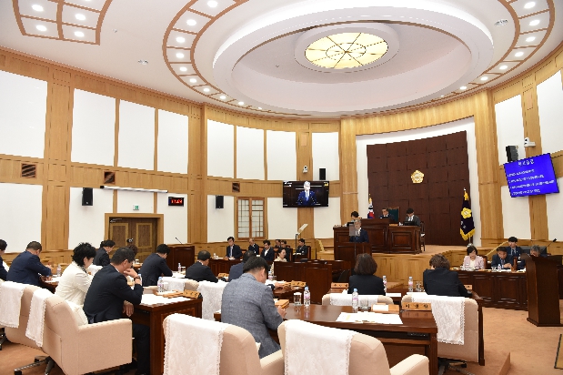 제254회 경산시의회 임시회 폐회