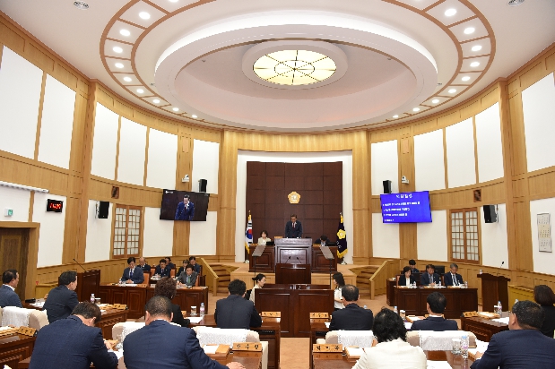 제255회 경산시의회 정례회 개회