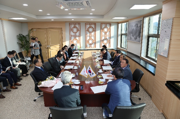 조요시의회 경산시의회 방문 