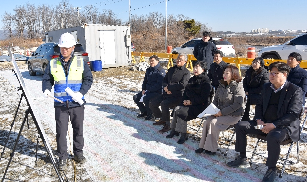 제260회 경산시의회 임시회 산업건설위원회 주요사업장 현지 확인 