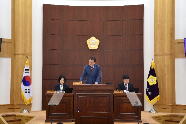 제261회 경산시의회 임시회 폐회 