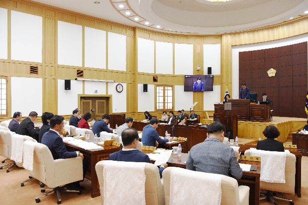 제262회 경산시의회 임시회 폐회