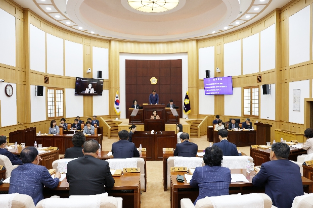 제263회 경산시의회 정례회 제1차 본회의