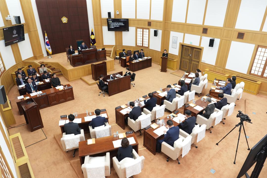 제274회 경산시의회 임시회 제1차 본회의